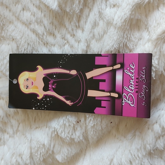 Blondie nights sheer netted rhinestone dress - Picture 2 of 11